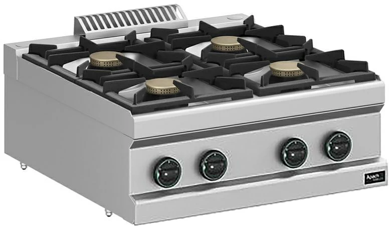 Плита газовая Apach Cook Line APRG-77T/PL