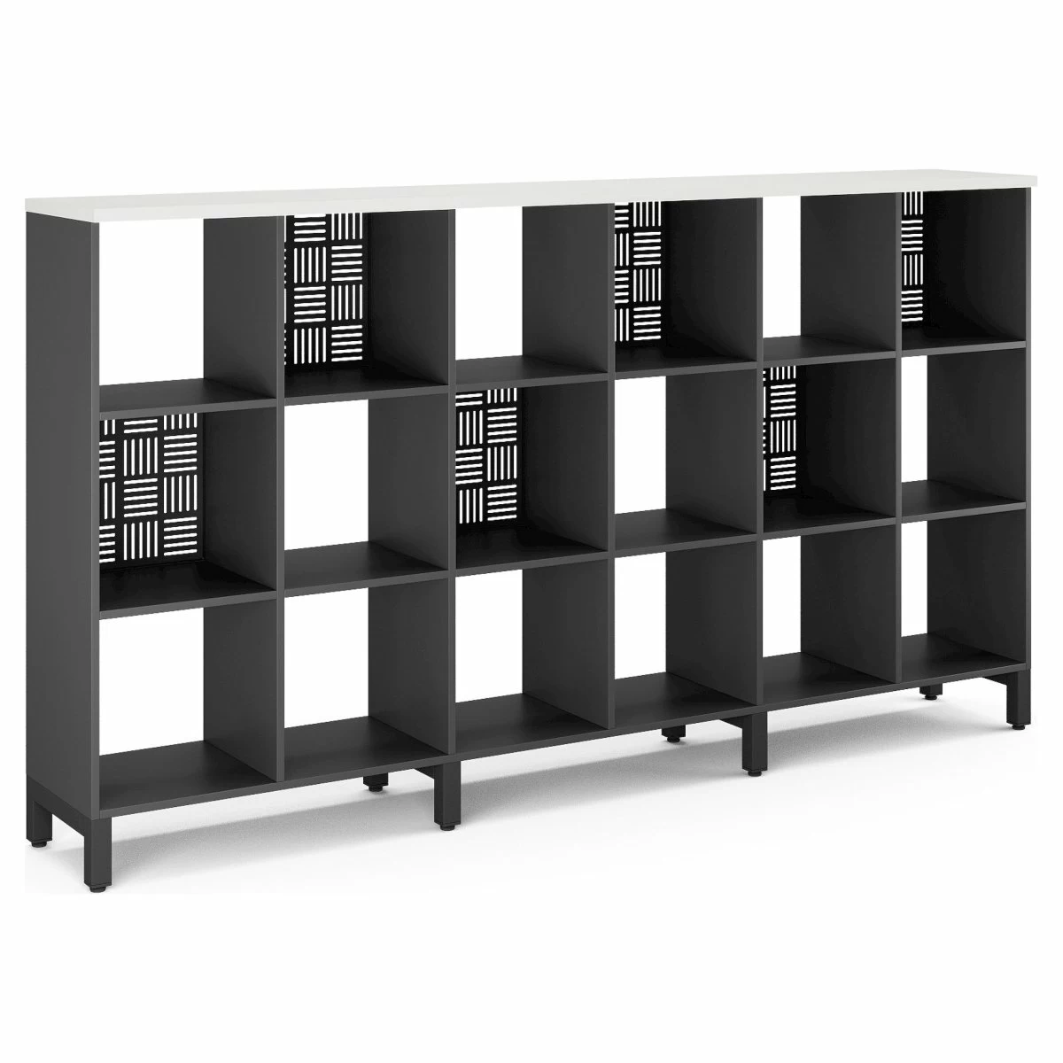 Стеллажная система Kobor SQ-3Х6 black/premium