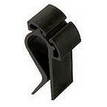 Держатель для ценников и табличек 6*2,7 см. черный набор10 шт. APS /1/