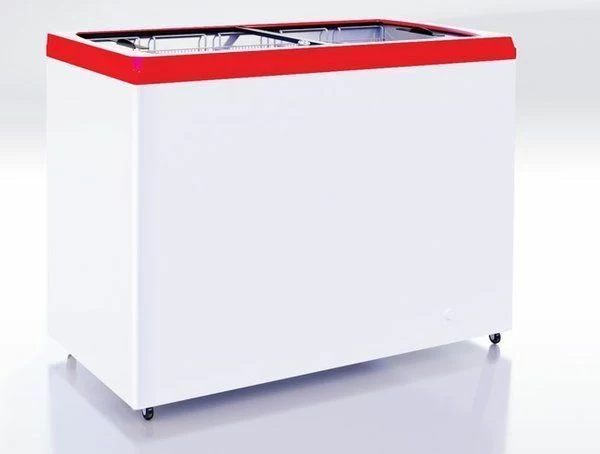 Ларь морозильный ITALFROST ЛВН 400 П (СF 400 F) 5 кор (серый)