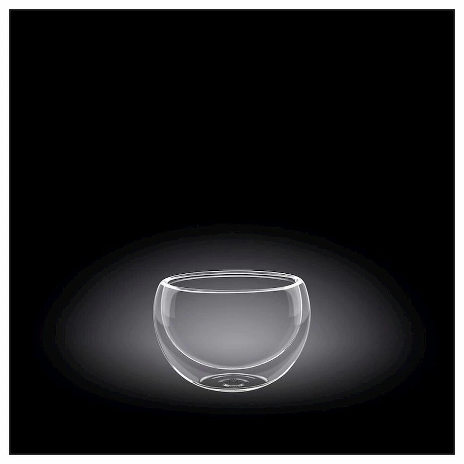 Соусник 50 мл. d=50 мм. с дв. стенками Thermo Glass Wilmax /6/240/