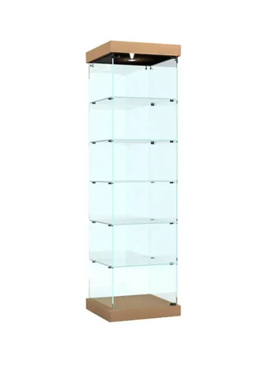 Торговая витрина Cryspi LB V (L 500V) бук