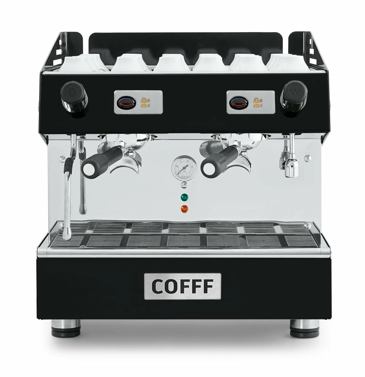 Кофемашина рожковая COFFF BISTRO 2 S COMPACT TC (полуавтомат, 2 группы)