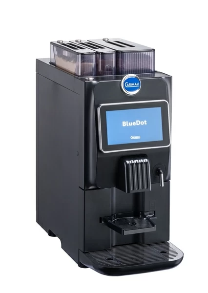 Кофемашина суперавтоматическая Carimali BlueDot 26 Plus, cвежее молоко + 2 бункера для зерна + работа от водопровода