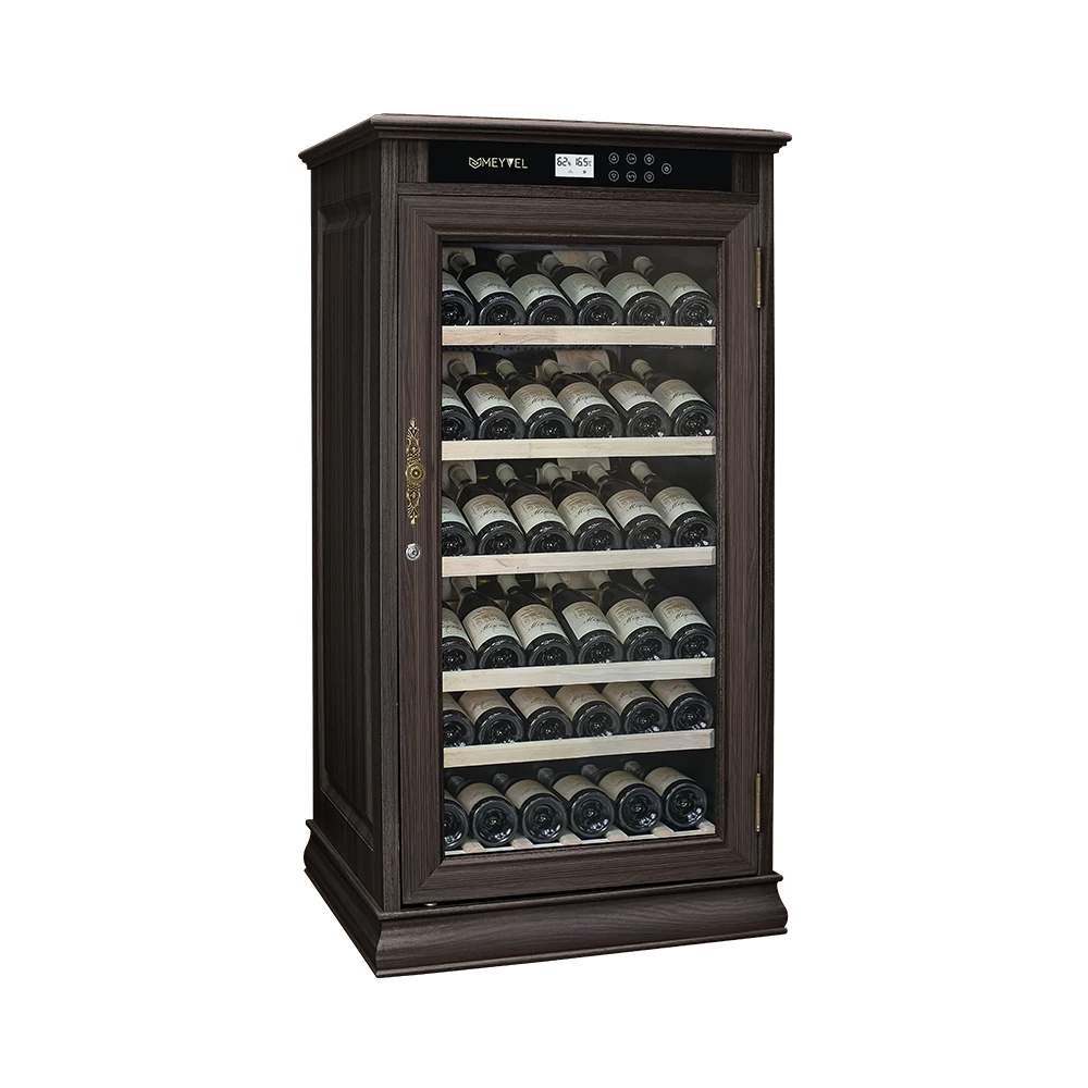 Винный шкаф MEYVEL MV69-WD1-C (Dark Chocolate)