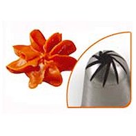 Насадка кондитерская "Роза" S нерж. /1/