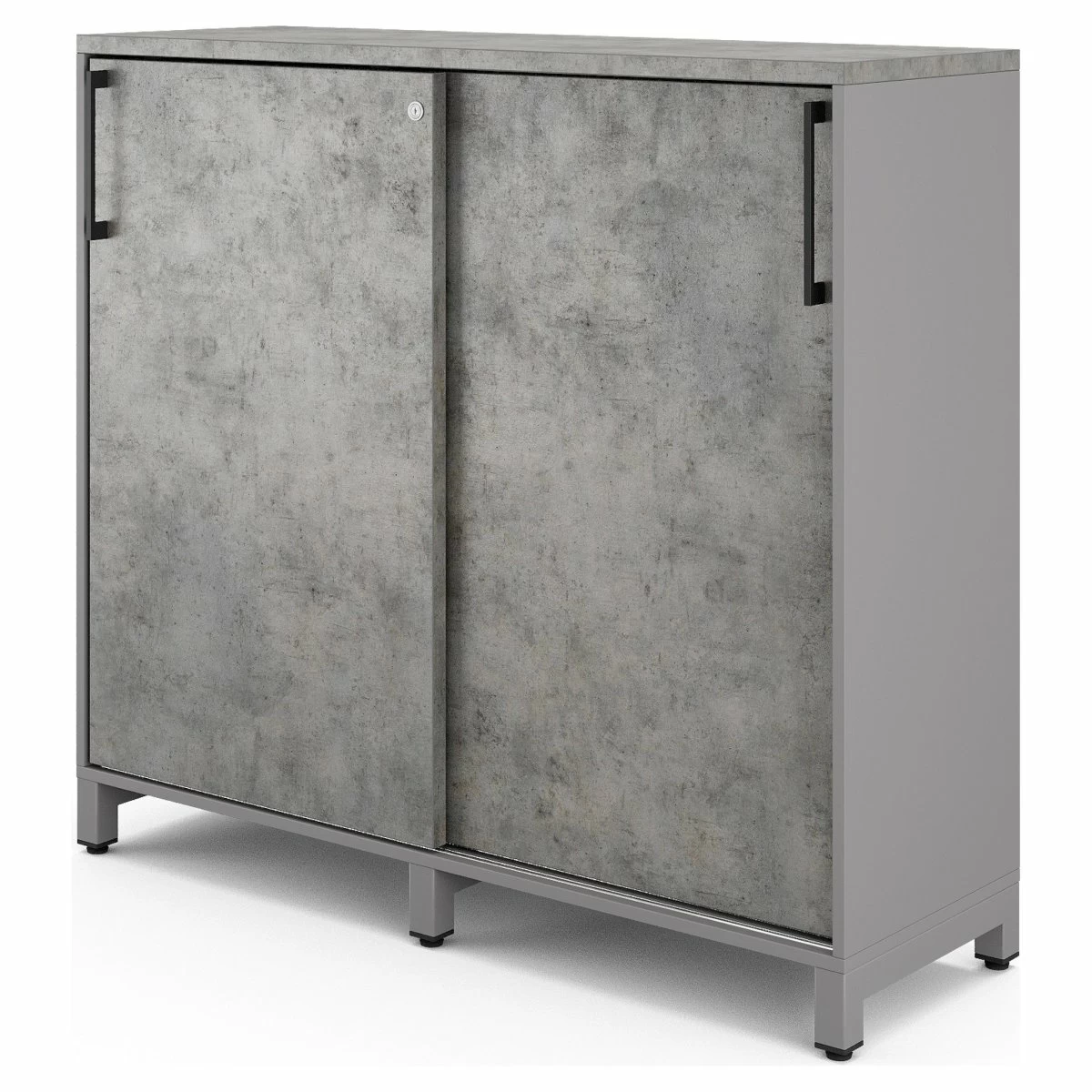 Шкаф-купе Kobor HK/3-120/60/M aluminum/chicago