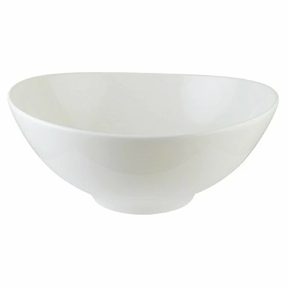 Салатник d=190 мм. 1400 мл. h=82 мм. Белый, форма Агора /1/12/408/