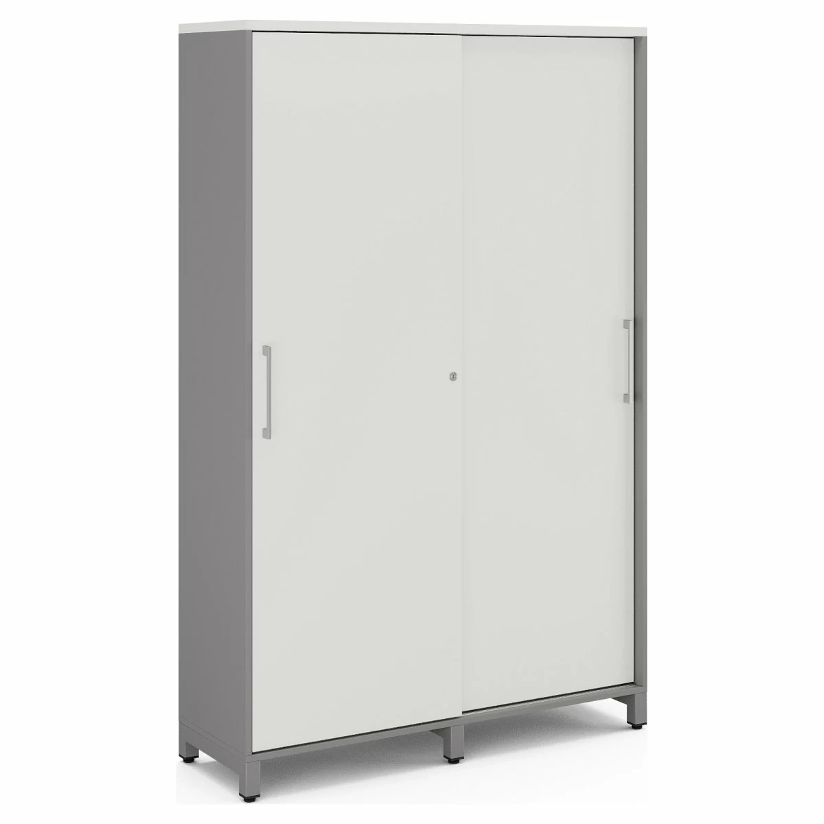 Гардероб-купе Kobor HG-120/40/M aluminum/premium