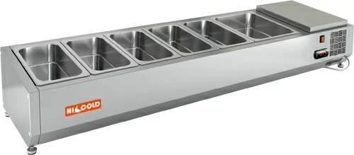 Витрина для ингредиентов Hicold VRTO 1485