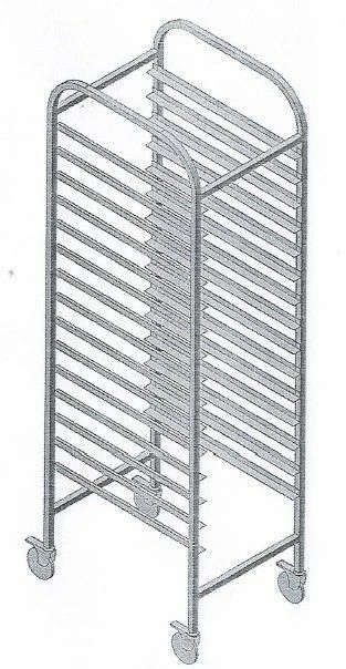 Тележка транспортировочная WLBake TR-15 (600х400)