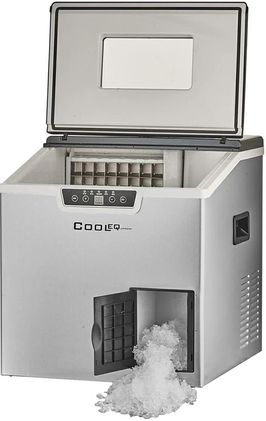Льдогенератор COOLEQ ZBC-22C кубики, с измельчителем