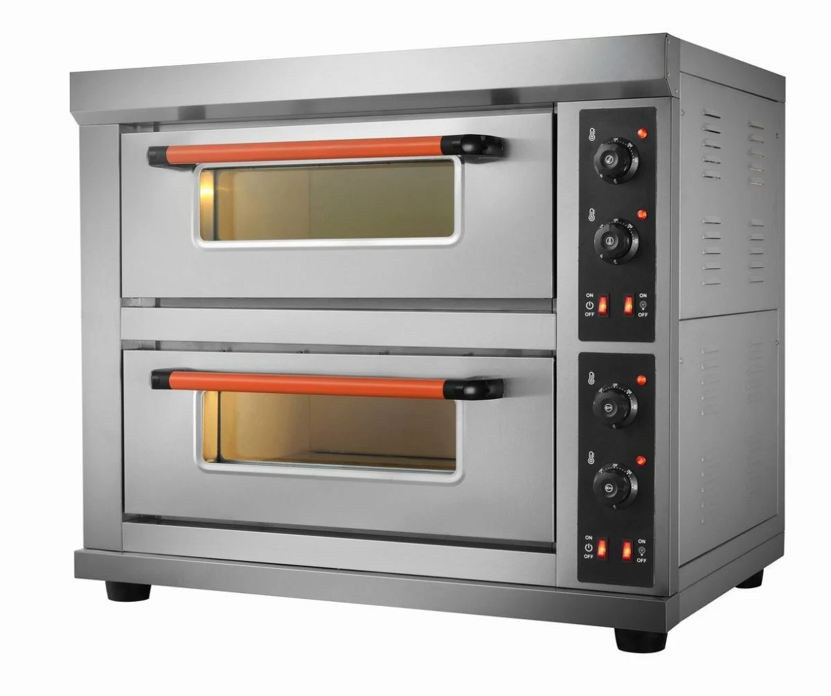 Печь статическая 2-камерная с подом 61*42 см Kocateq EBO2/60x40ECO