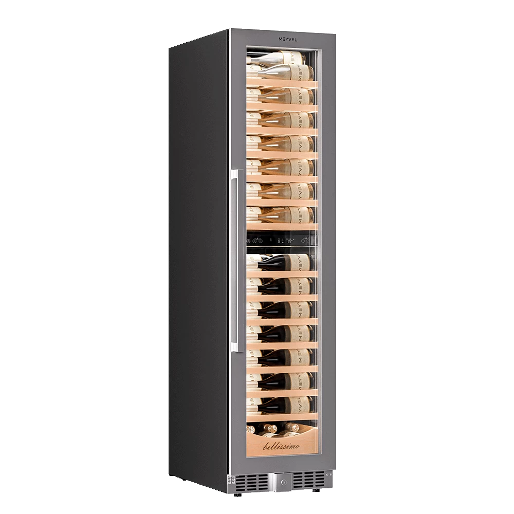 Винный шкаф компрессорный MEYVEL MV106-KST2 (Slim)