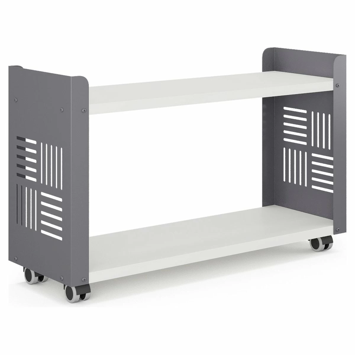 Стеллаж мобильный Kobor SМ2-90/30 graphite/premium