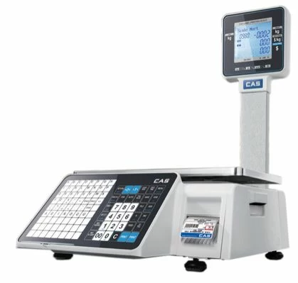 Весы торговые с печатью этикеток CAS CL3000J-06Р