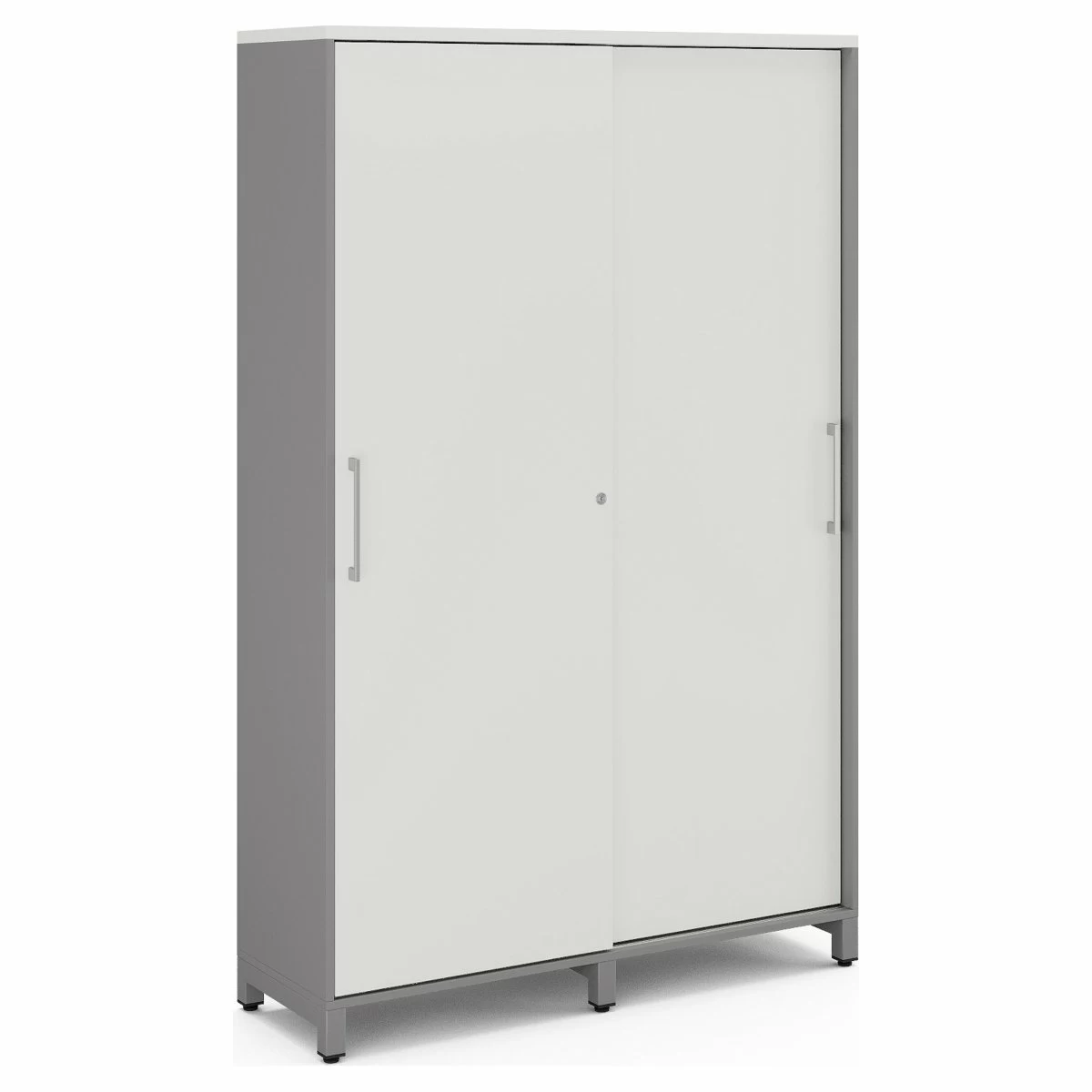 Шкаф-купе гардероб Kobor HKG/5-120/40/M aluminum/premium