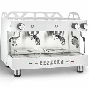 Кофемашина полуавтомат BEZZERA Moda PM 2gr белая+экономайз+подсвет мультифазная