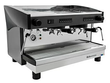 Кофемашина ROBUSTEZZA ST2E черная+высокие группы 185мм+экономайзер, мультифазная