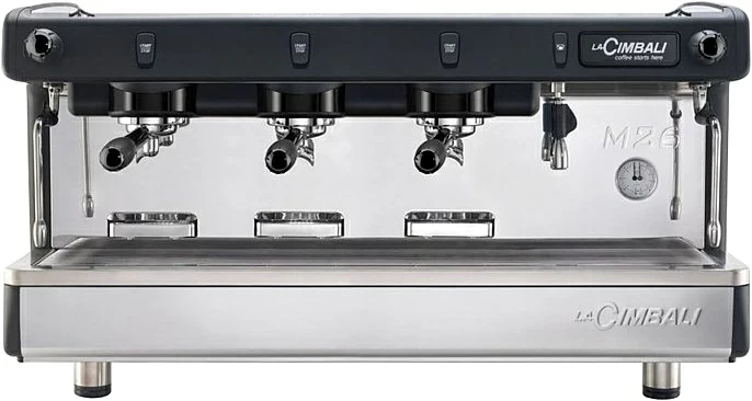 Кофемашина La Cimbali M26 BE C/3 (полуавт., 3 группы, черная)