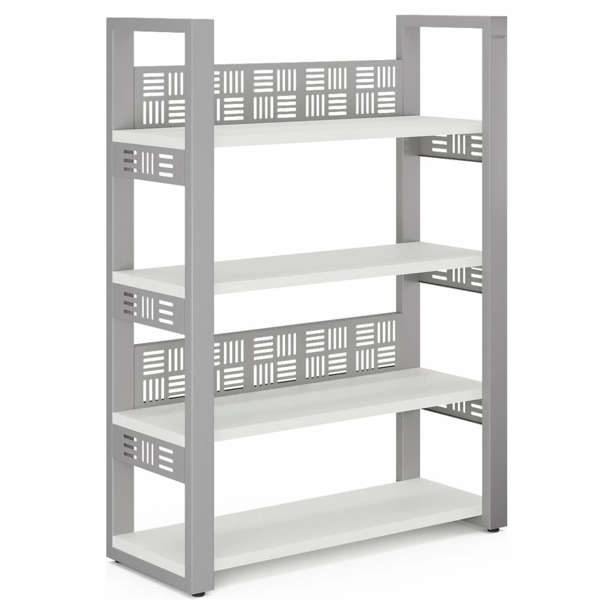 Стеллаж открытый Kobor SO4-120/36 aluminum/premium