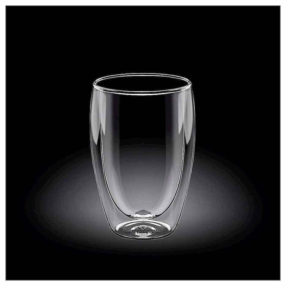Стакан 300 мл с двойными стенками Thermo Glass Wilmax /1/60/
