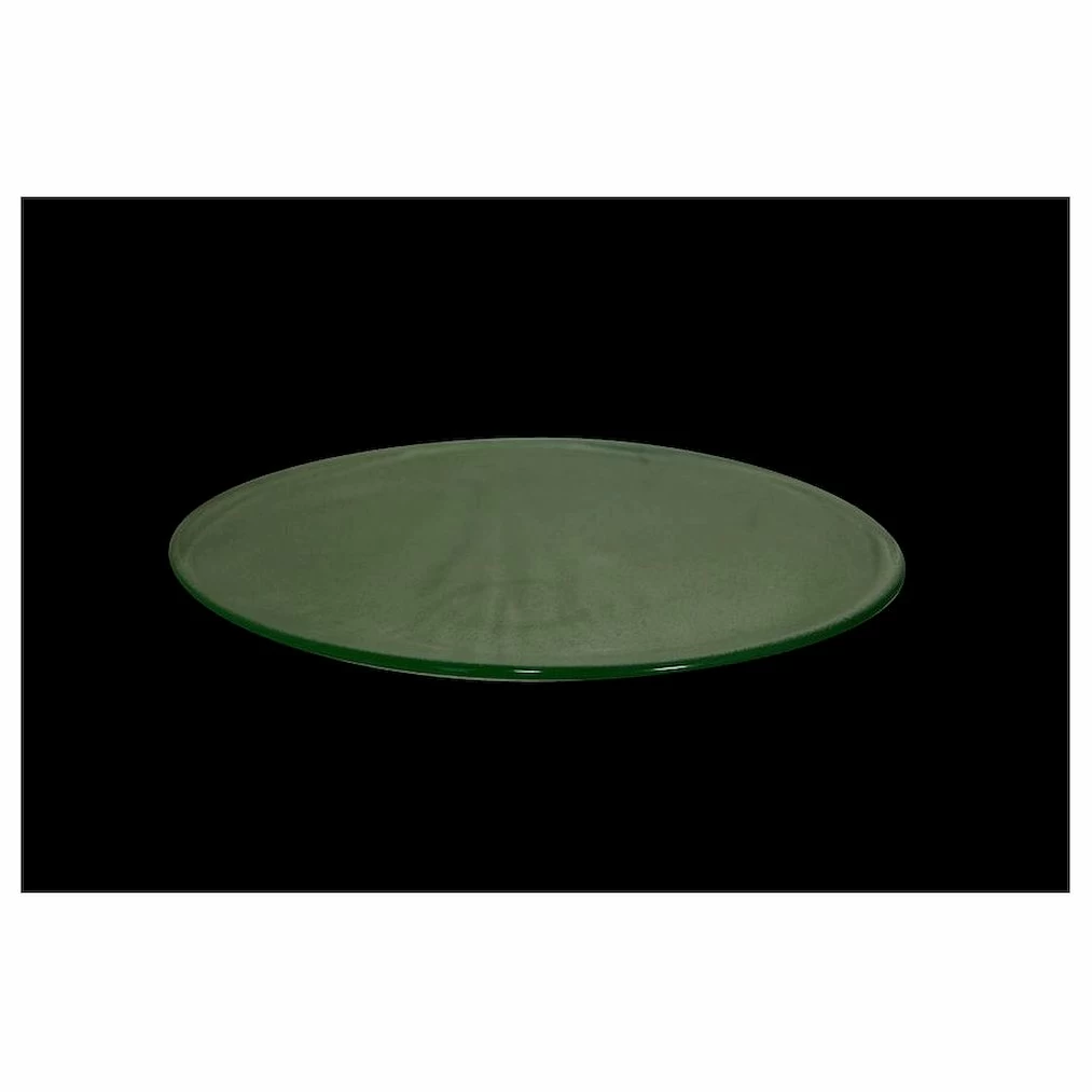 Блюдо круглое d=300 мм. прозр. стекло 3D /1/