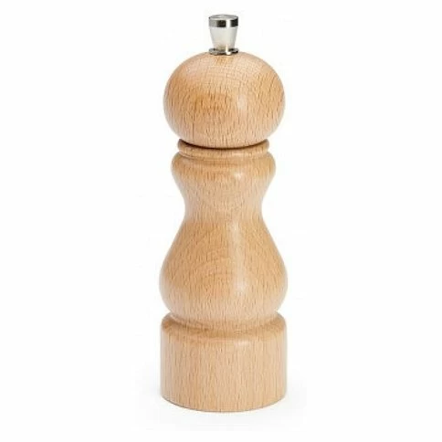 Мельница для перца h=14 см. (светлое дерево) De Buyer /1/6/