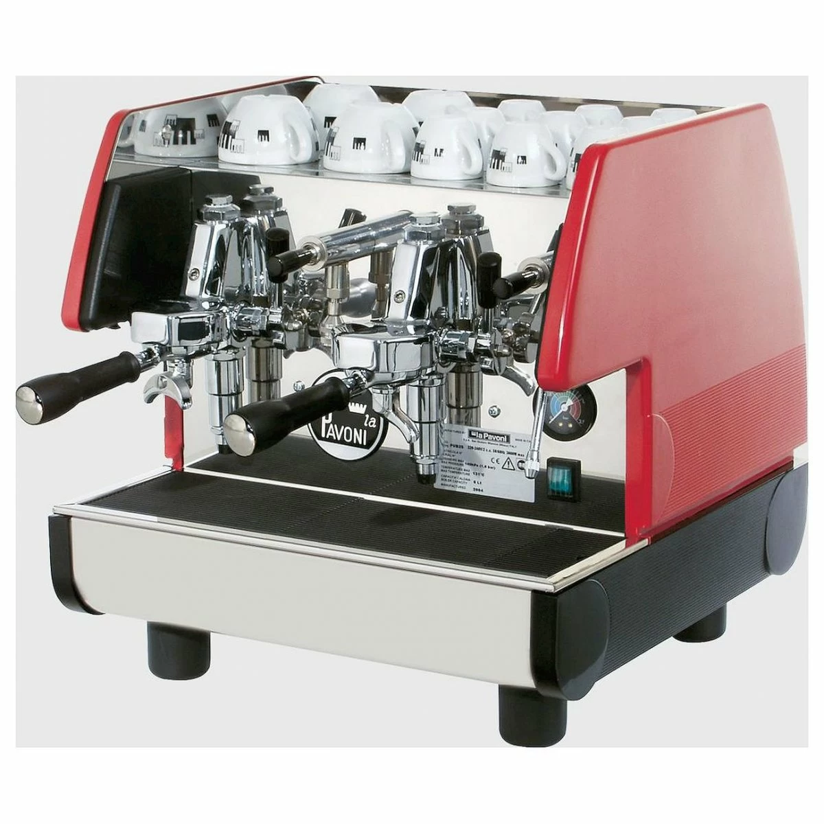 Кофемашина полуавтоматическая La Pavoni PUB2S красная
