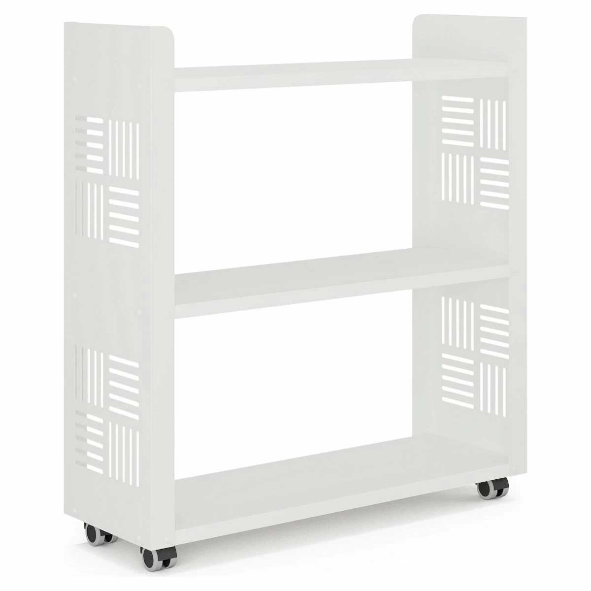 Стеллаж мобильный Kobor SM3-90/30 white/premium