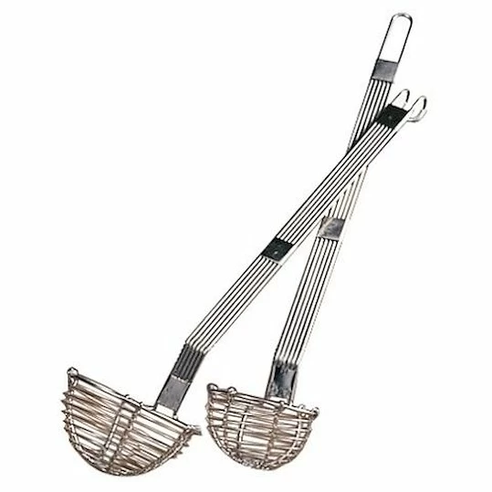 Половник-гнездо d=10 см. сетчатый для фритюра нерж. De Buyer /1/