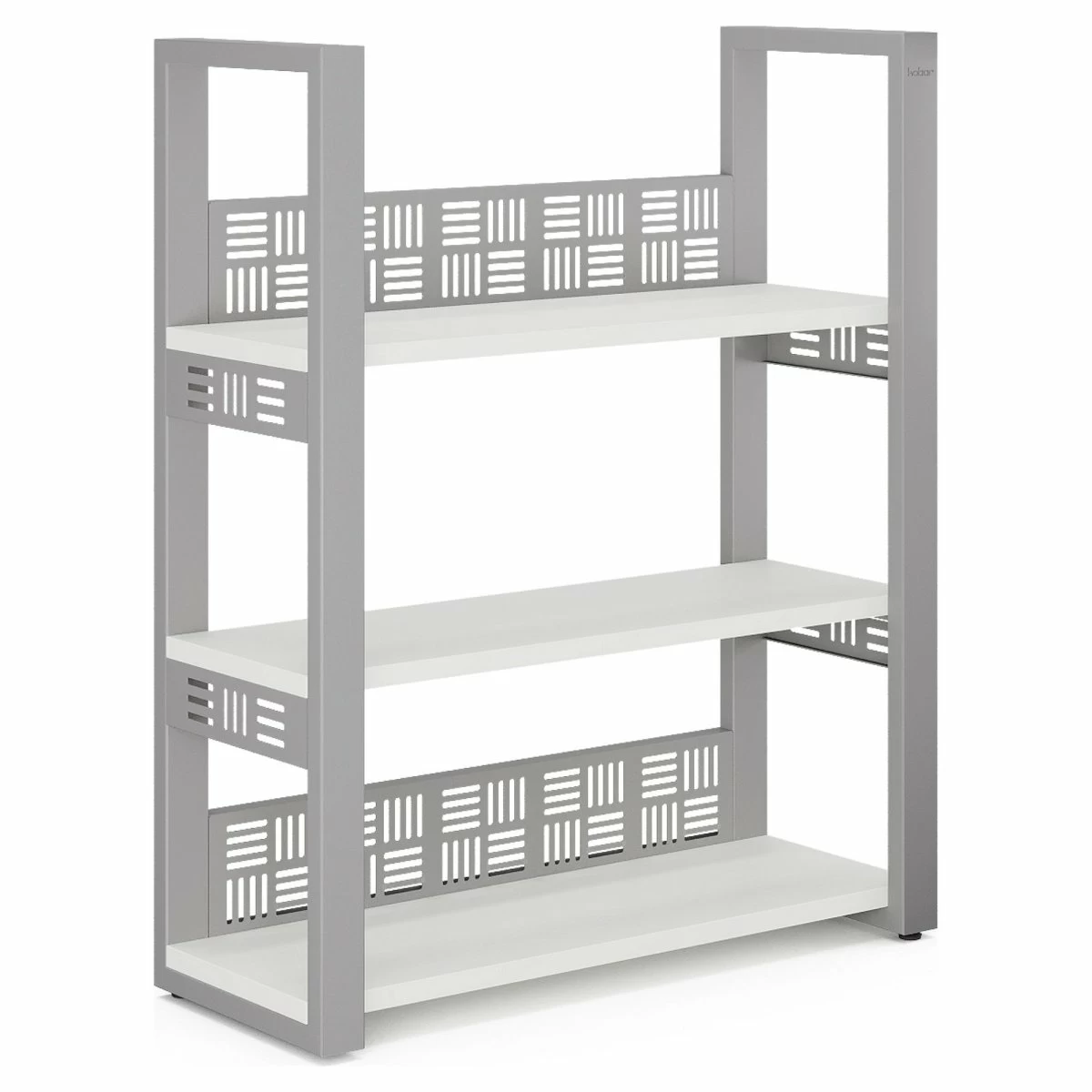 Стеллаж открытый Kobor SО3-80/36 aluminum/premium