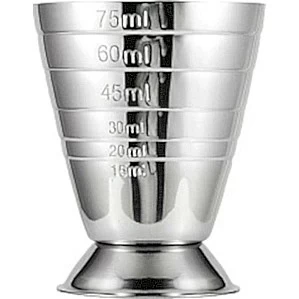 Джиггер 75 мл. нерж. с делениями MGSteel /1/144/