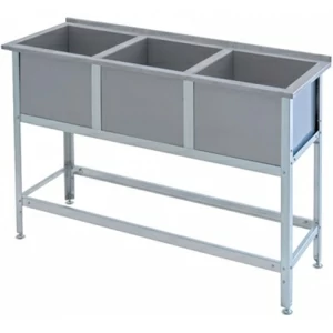 Ванна моечная Assum ВМС-С-3/600 (2100х700х850) (мойка AISI201)