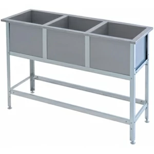 Ванна моечная Assum ВМС-С-3/400 (1500х500х850) (мойка AISI201)