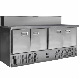 Стол холодильный для пиццы Финист СХСнпц-700-4 (1900х700х1060) (10GN1/3 с крышкой)