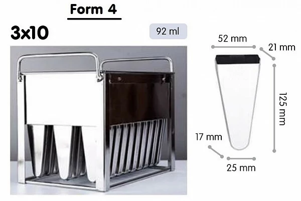 Форма для мороженого эскимо Koreco SSI 40 Eskimo form 4