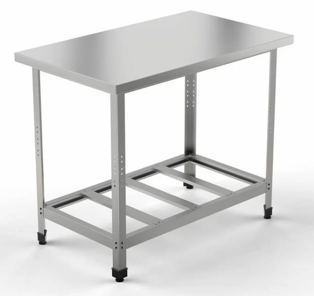 Стол производственный GPsteel Стандарт СПОП 1200/600/850 С (полка-решетка)