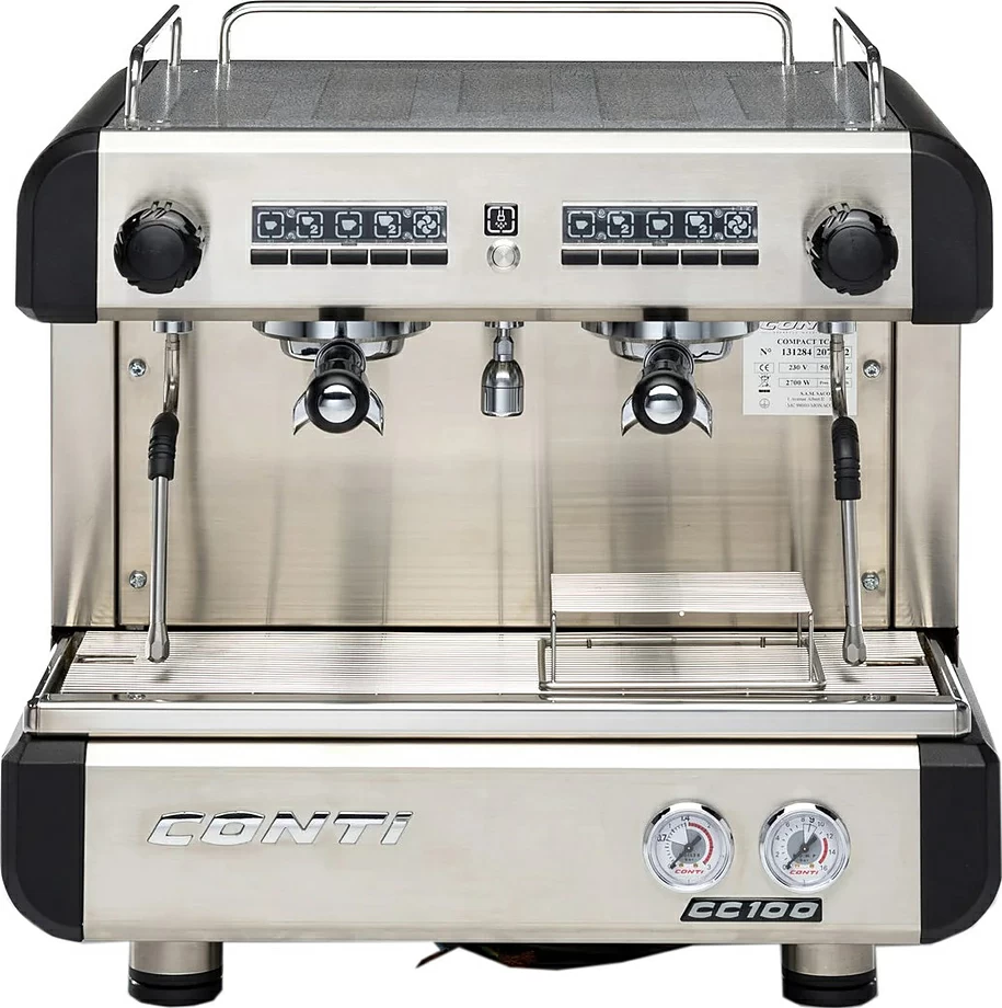 Кофемашина CONTI CC100 Compact TC 2 группы черный