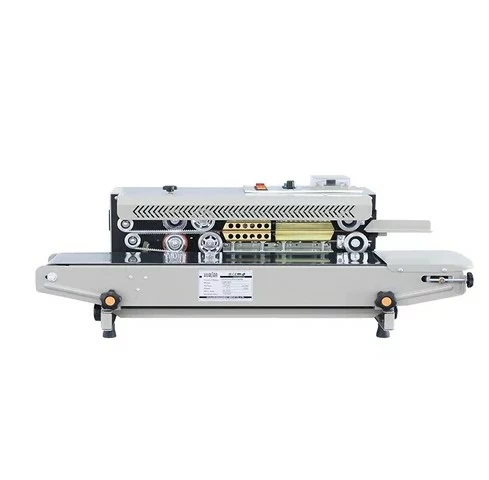 Роликовый (конвейерный) запайщик горизонтального типа Hualian Machinery DBF-900 LOW COST