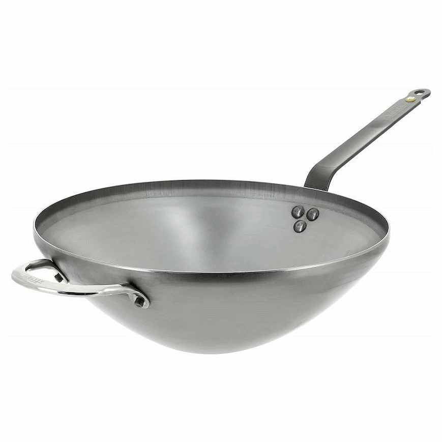 Сковорода Wok d=40 см. (индукция) Mineral B De Buyer /1/3/