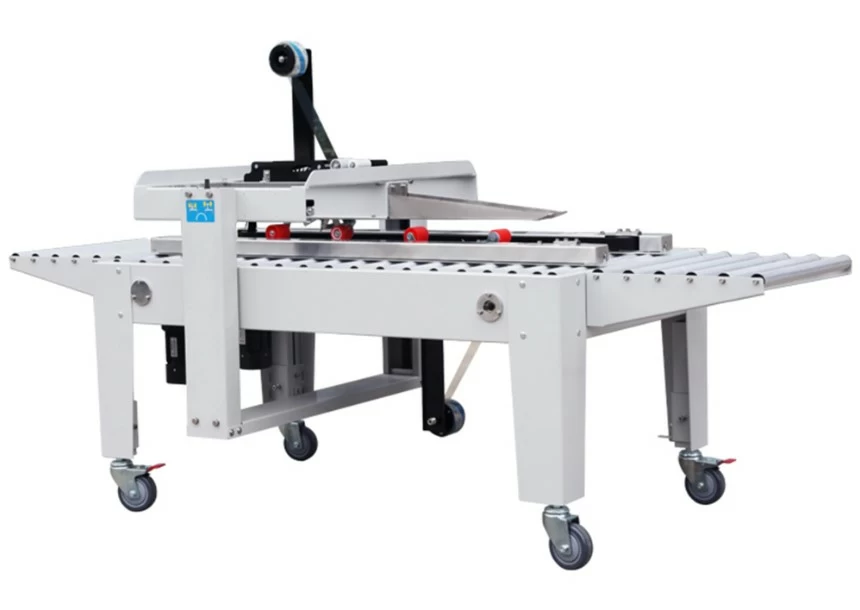 Полуавтоматический заклейщик коробов Hualian Machinery FXJ-2550X