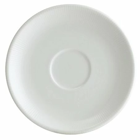 Блюдце d=120 мм. Ирис Белый (чашка 68422), форма Гурмэ /1/6/