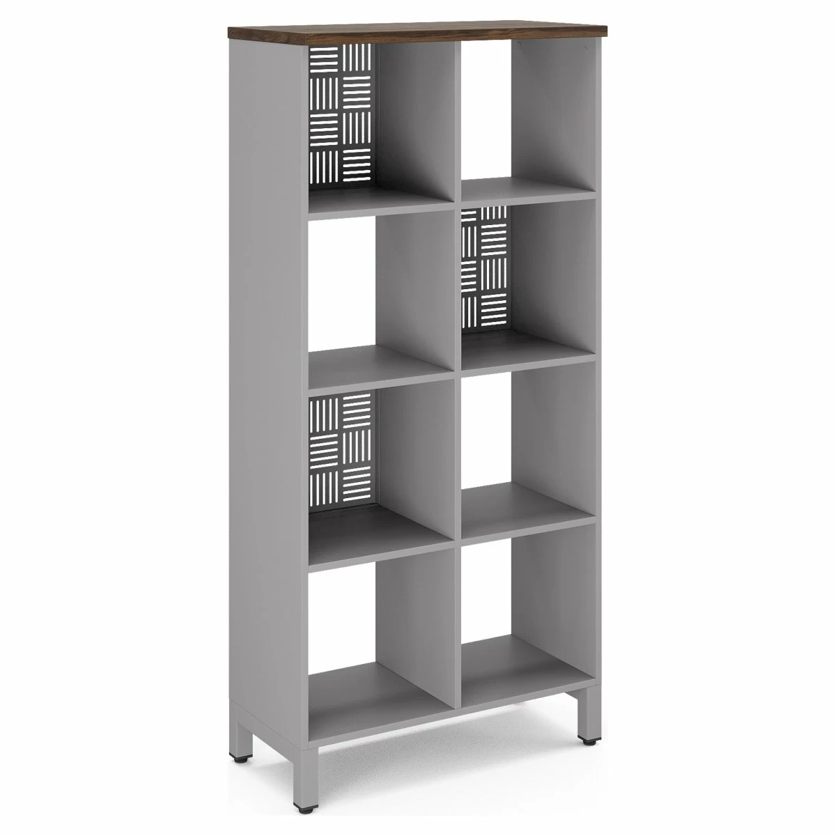 Стеллажная система Kobor SQ-4X2 aluminum/charlston