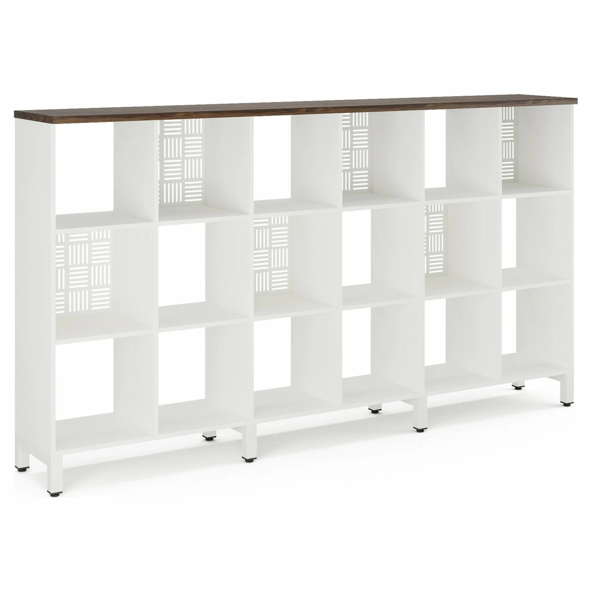 Стеллажная система Kobor SQ-3Х6 white/charlston