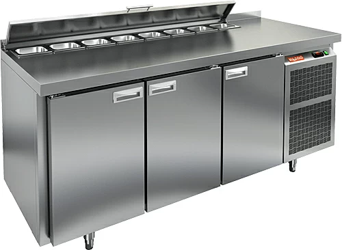 Стол охлаждаемый для салатов HICOLD SL2-111GN (1/6) без крышки