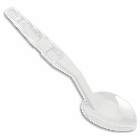 Ложка гарнирная L=28,3 см. белая, поликарбонат (до +120°C) MG /1/10/