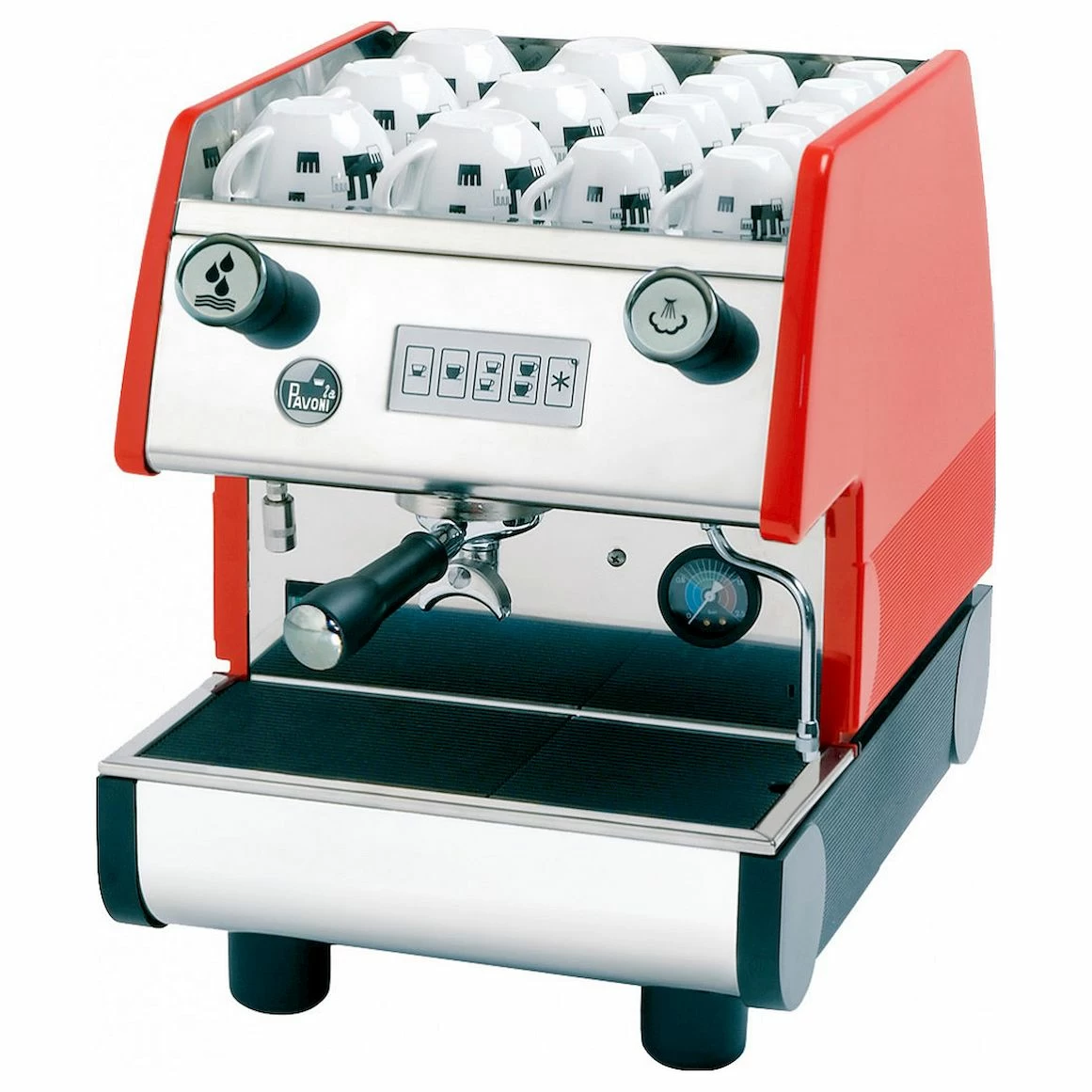 Кофемашина автоматическая La Pavoni PUB1V красная