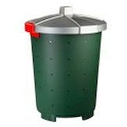 Бак пищевой 45 л 42*57см п/п зеленый Рс /1/5/