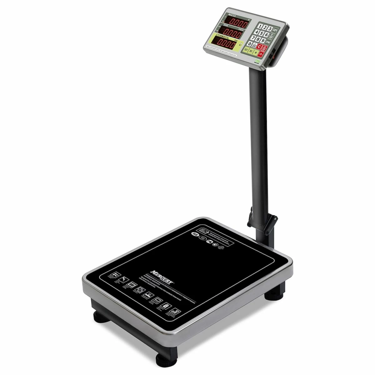 Весы торговые Mertech M-ER 335ACLP-150.20 (600*460) LED